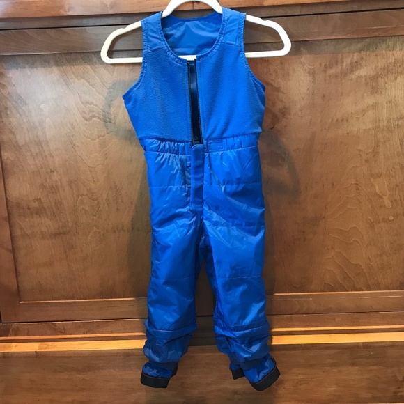 THE NORTH FACE ☃️ BLUE SNOW BIB - Picture 4 of 11